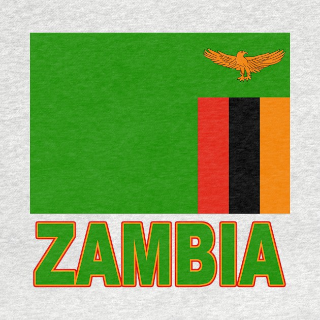 The Pride of Zambia - Zambian Flag Design by Naves